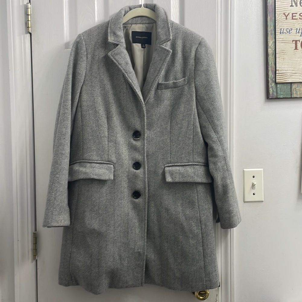 Banana republic factory grey coat